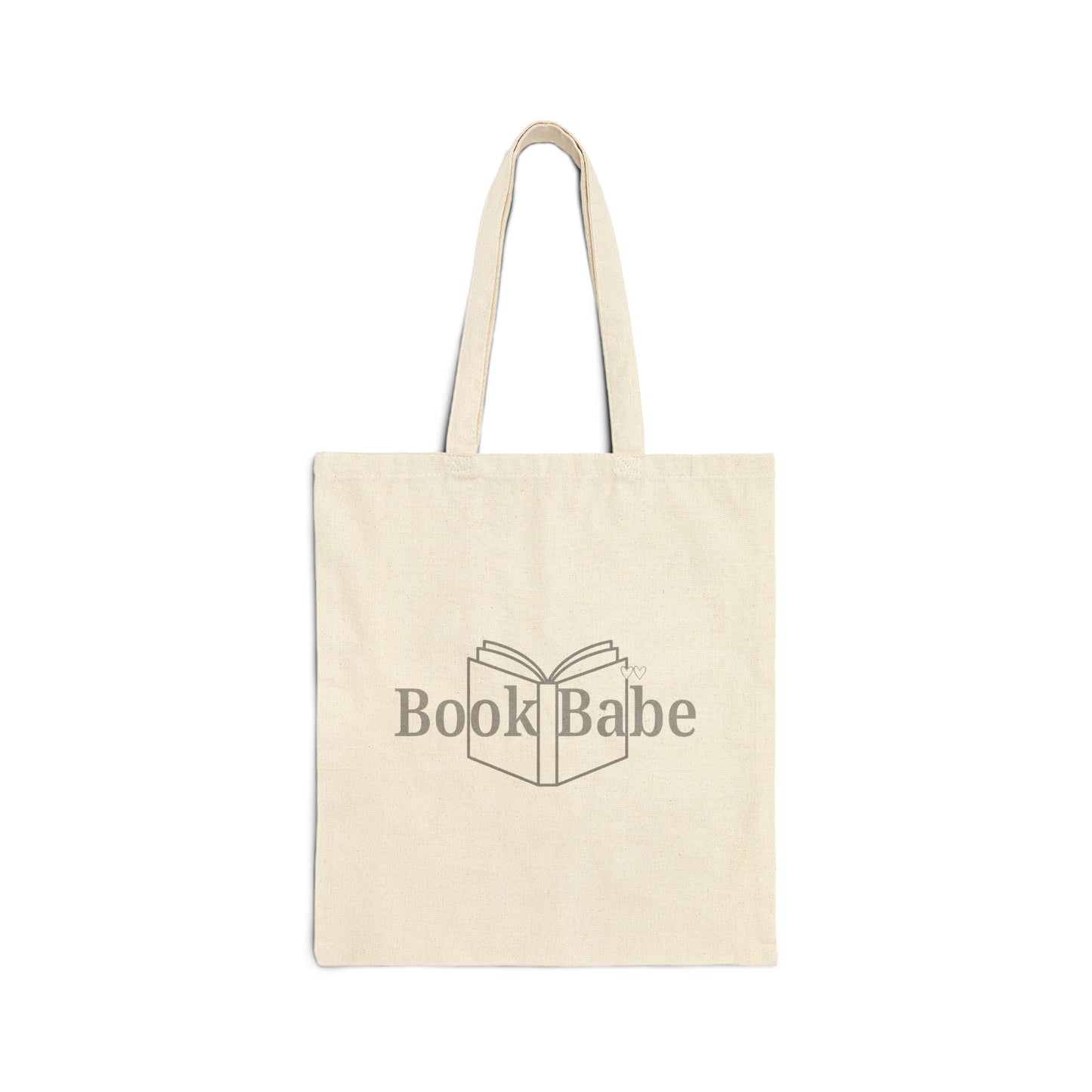 Book Babe Cotton Canvas Tote Bag