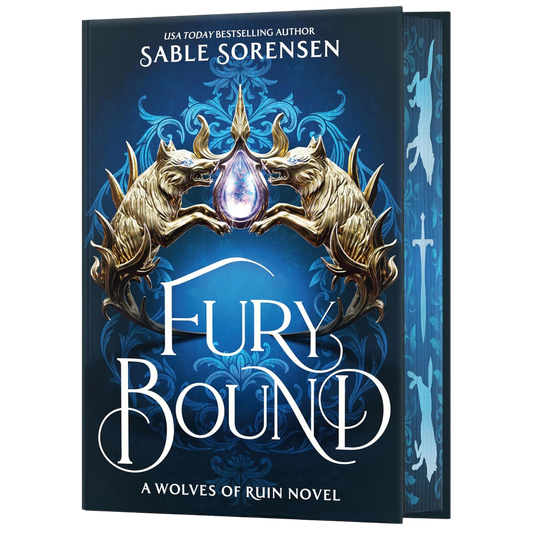 Book cover of 'Fury Bound' by Sable Sorensen with fantasy design elements.
