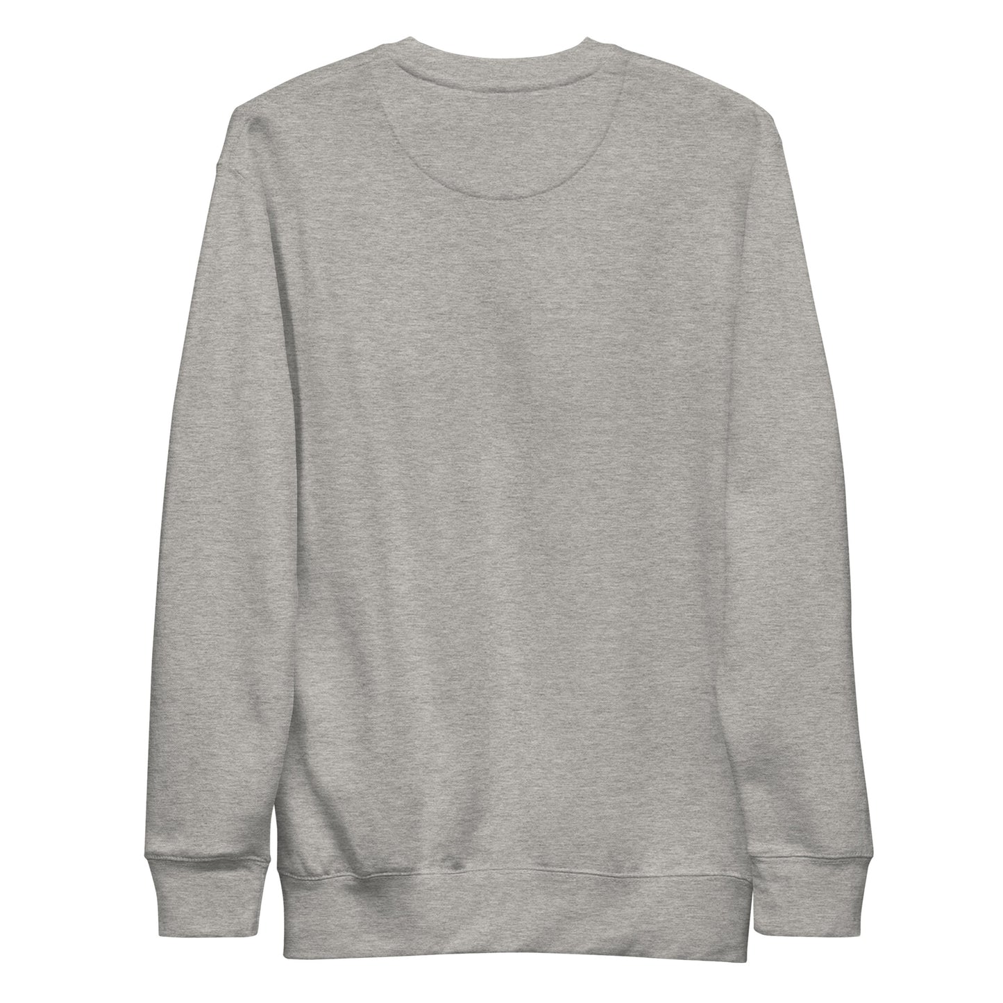 grey sweatshirt back